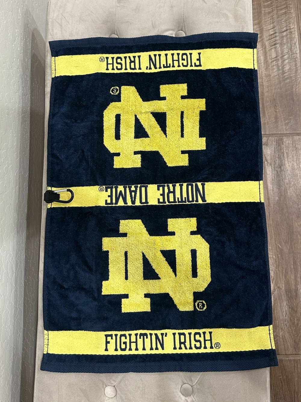 Notre Dame Fightin Irish Golf Towel